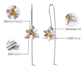 Cute-Blooming-Flower-Drop-sterling-silver-earring (6)
